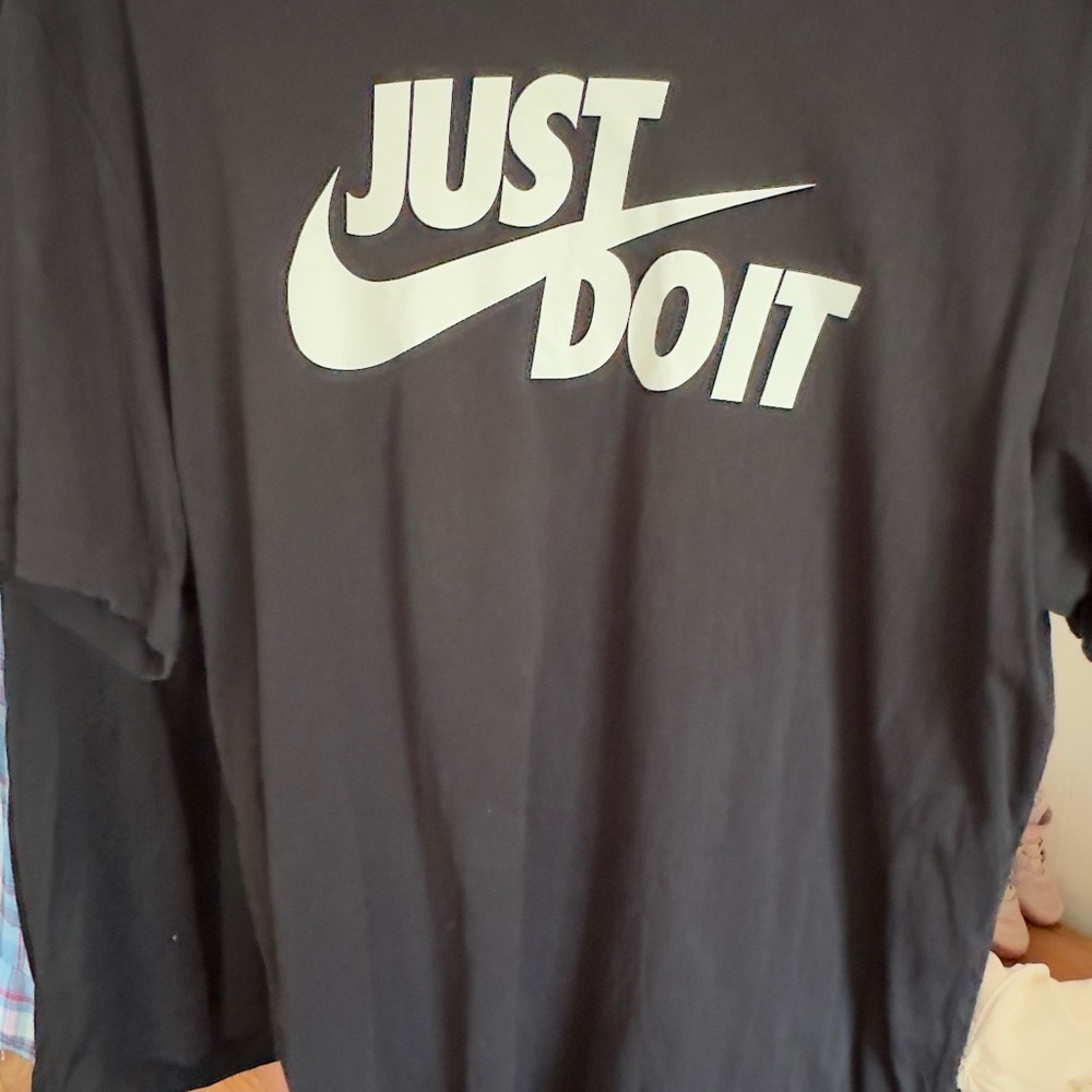 Nike Black Tee with Logo